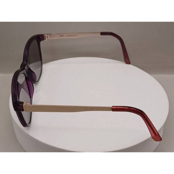 M America Maya Purple 55-18-140 Eyeglasses Frames - Picture 3 of 11
